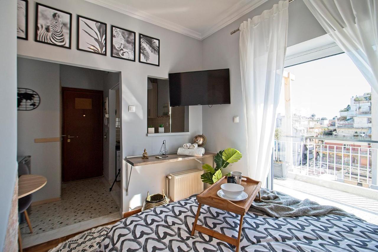 דירה Athenian Sun-kissed Penthouse With Huge Balcony!